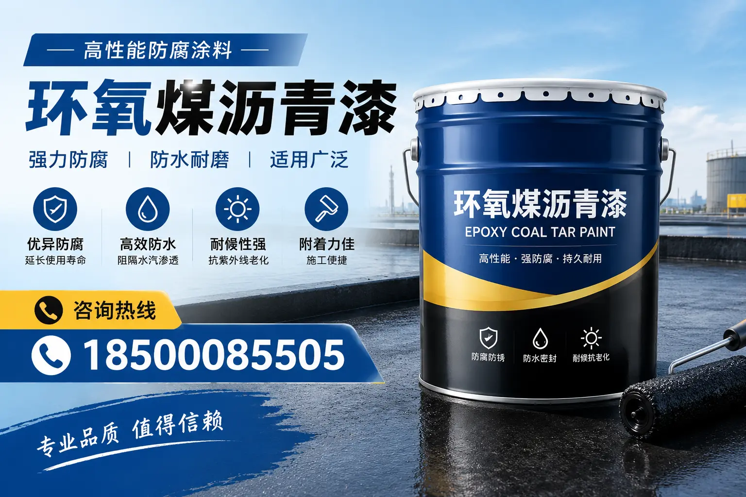 环氧煤沥青漆的主要成分与功能，北屯用户深度了解
