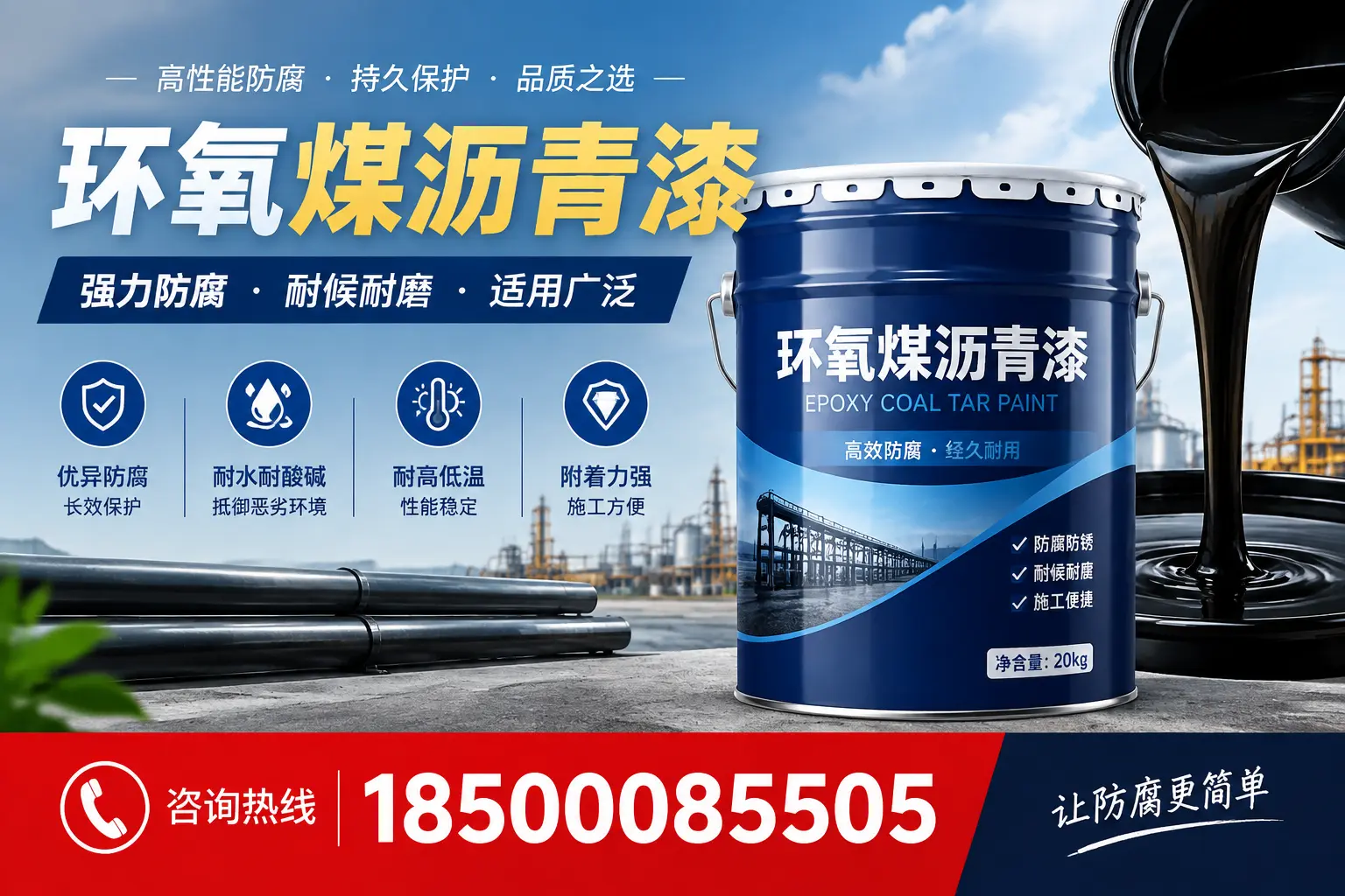 环氧煤沥青漆在不同气候条件下的表现分析，北屯适用性